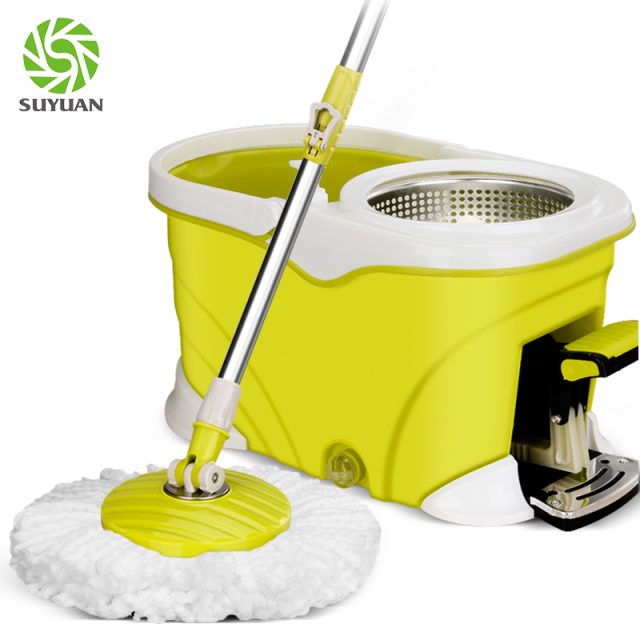 Magic Mop 360 And Bucket With Foot Pedal System (1)
